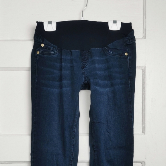 SIZE 29 LUXE Maternity Skinny Jeans EUC - Picture 2 of 4